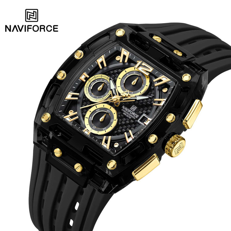 ساعت مچی عقربه ای نیوی فورس NAVIFORCE NF7105 (یکسال گارانتی کتبی)