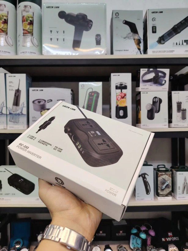 گجت اینورتر خودرو گرین لاین Green Lion GC-233