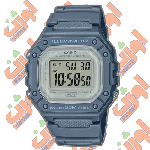 ساعت مچی کاسیو casio w-218hc-2avdf