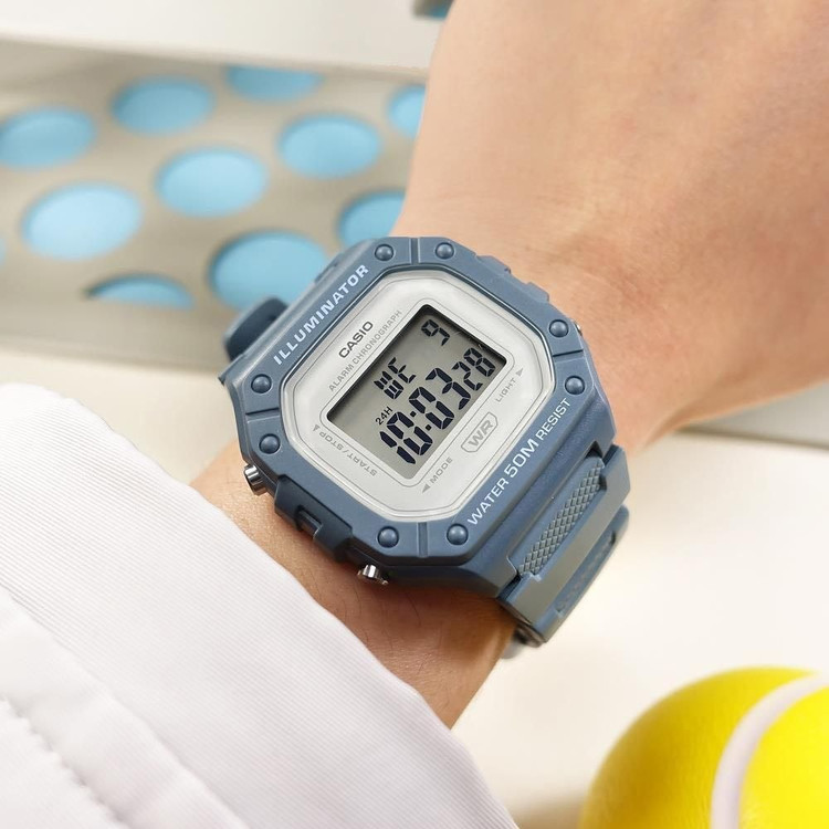 ساعت مچی کاسیو casio w-218hc-2avdf