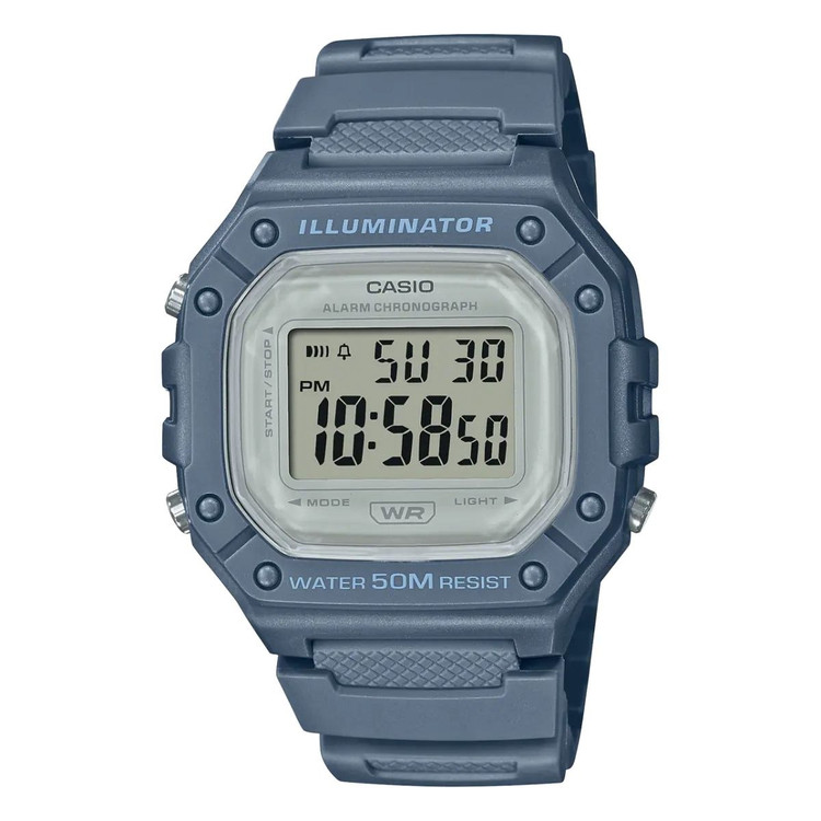 ساعت مچی کاسیو casio w-218hc-2avdf
