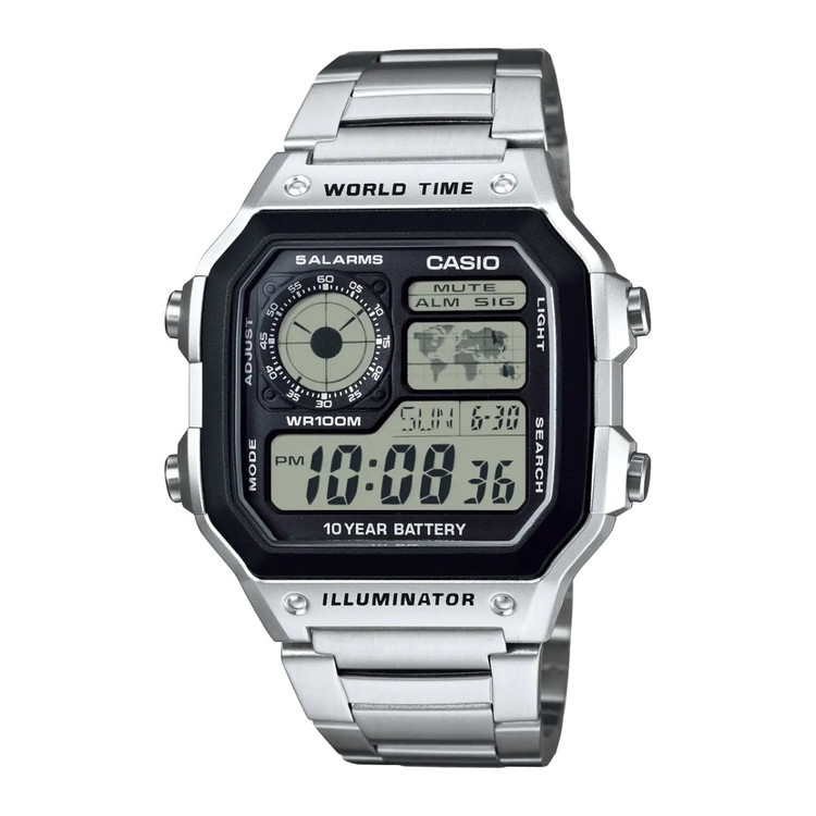 ساعت مچی دیجیتالی کاسیو casio ae-1200whd-1avef