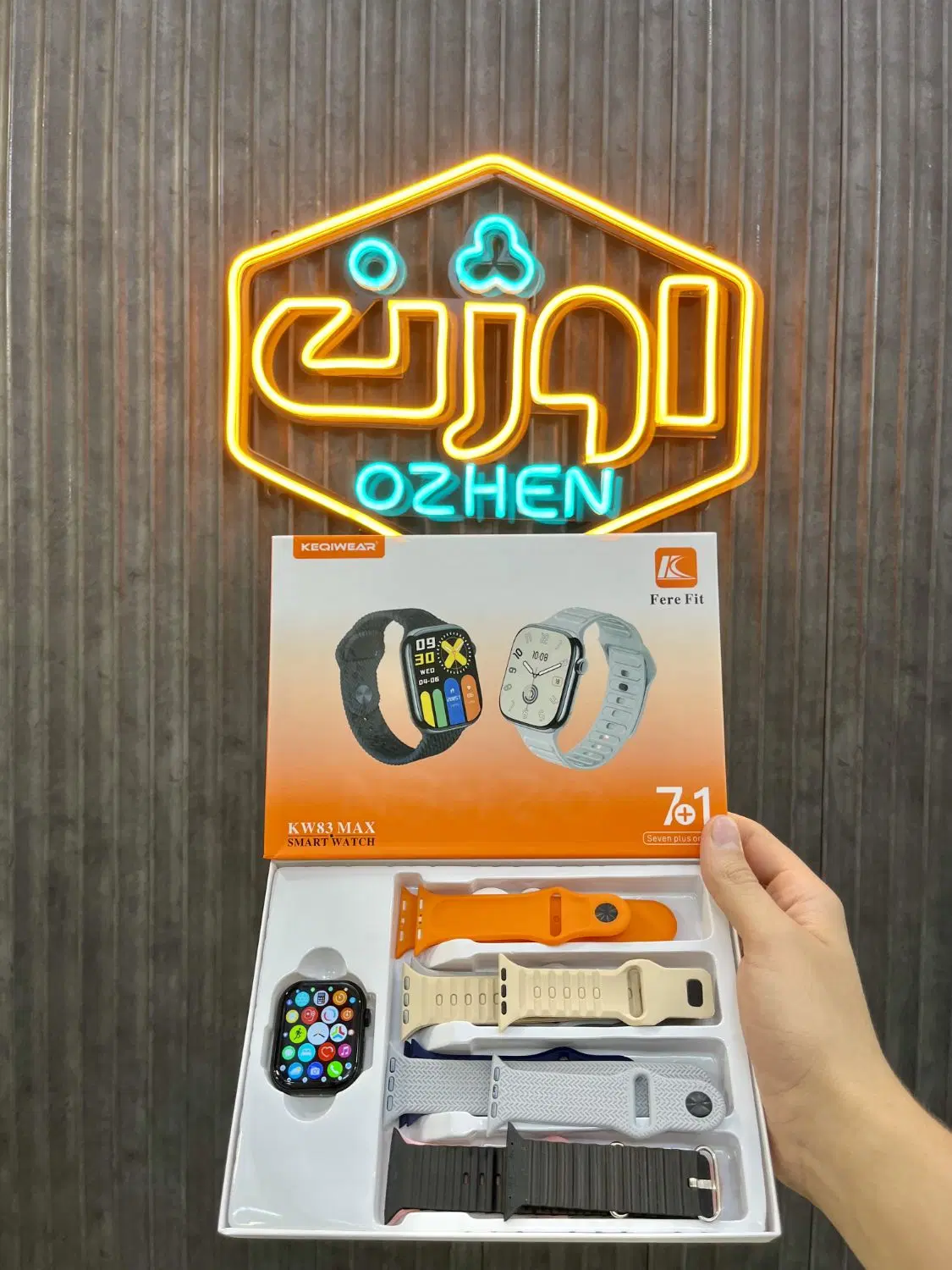 ساعت هوشمند KW83 MAX ( 7 بند)