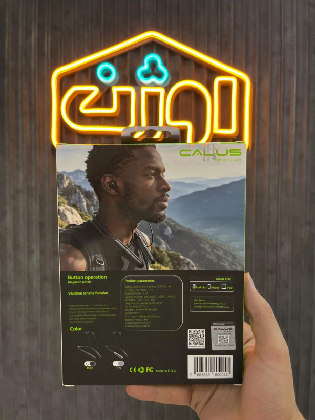 هنذفری بلوتوثی ایرپاد گردنی کالوس CALUS LT-N23