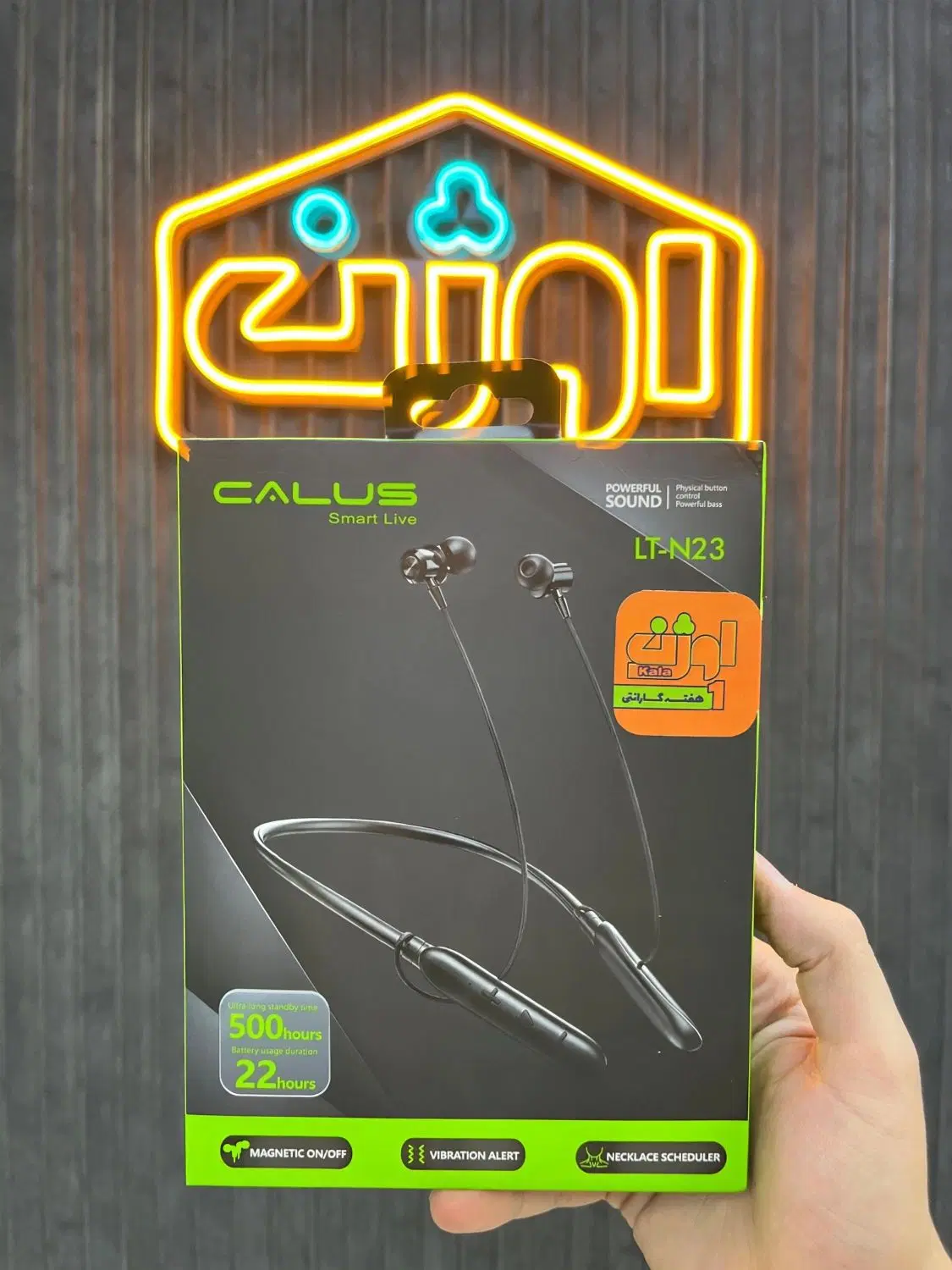 هنذفری بلوتوثی ایرپاد گردنی کالوس CALUS LT-N23
