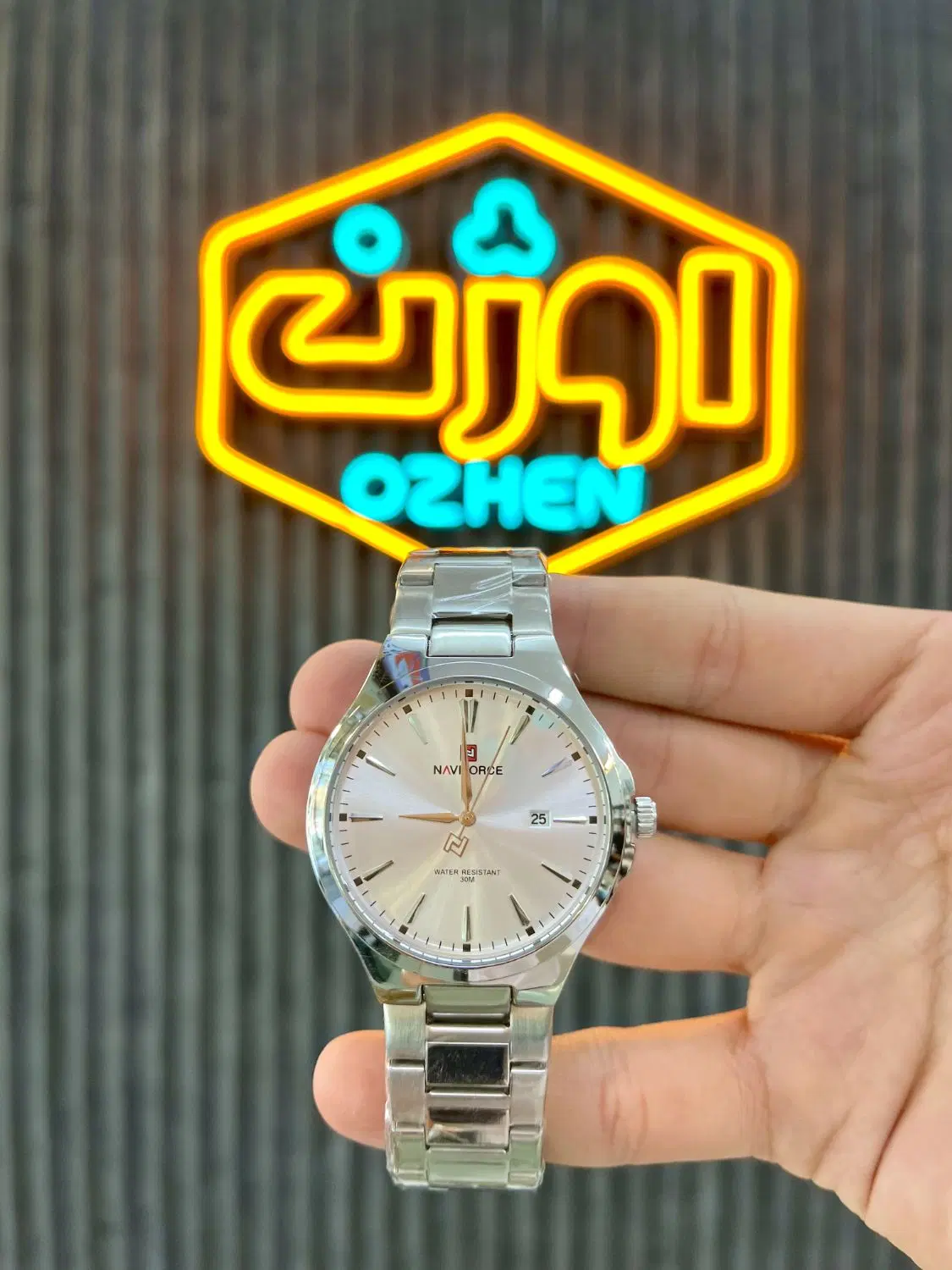 ساعت مچی مردانه عقربه ای نیوی فورس NAVIFORCE NF9214