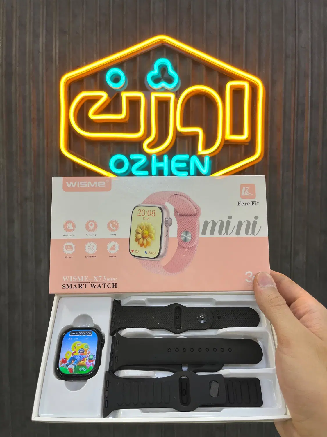 ساعت هوشمند دخترانه WISME-X73 MINI (سه بند)