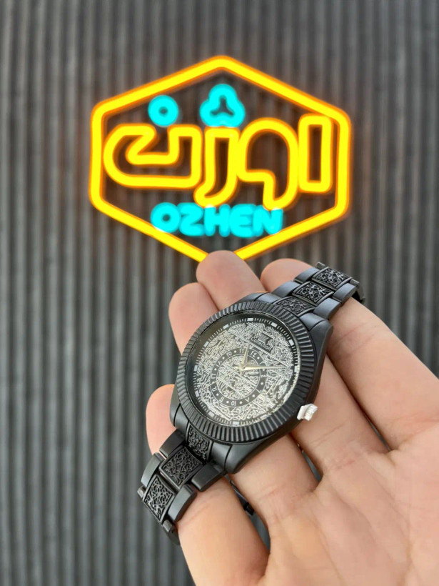 ساعت مچی عقربه ای فول مشکی کالکشن COLLECTION