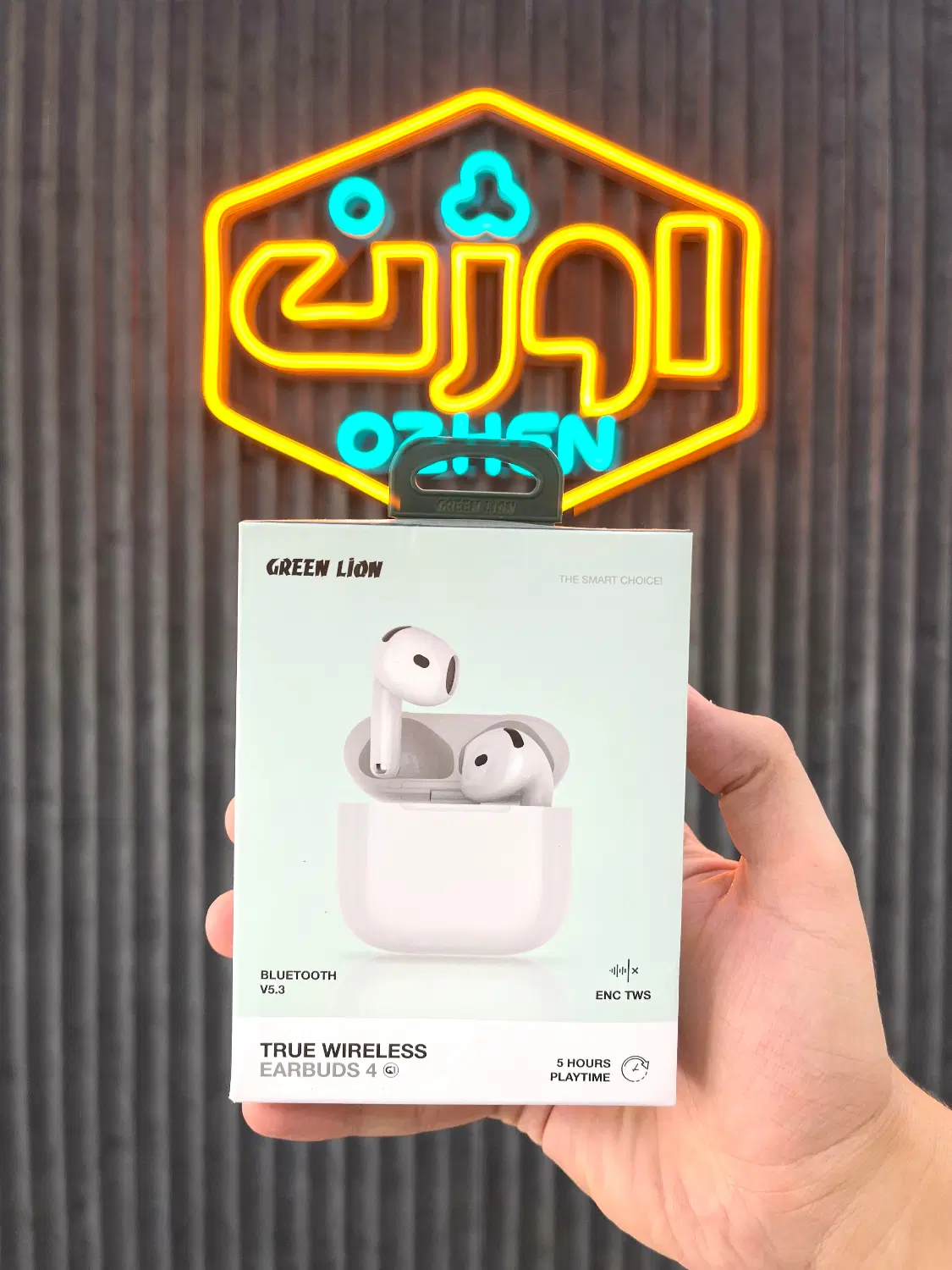 هنذفری بلوتوثی ایرپاد گرین GREEN LION EARBUDS 3 G1