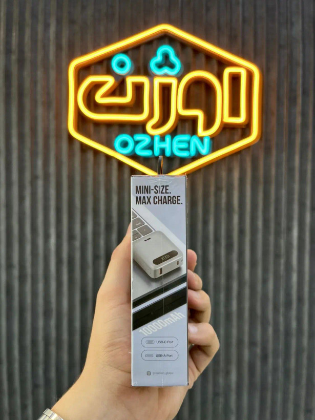 پاور بانک 10000 گرین لاین ZUNO 10000 توان 22.5 وات