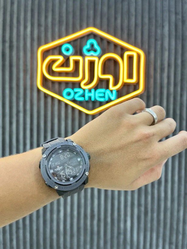 ساعت مچی دیجیتالی نیوی فورس NAVIFORCE NF7114 (یکسال گارانتی کتبی موتور)