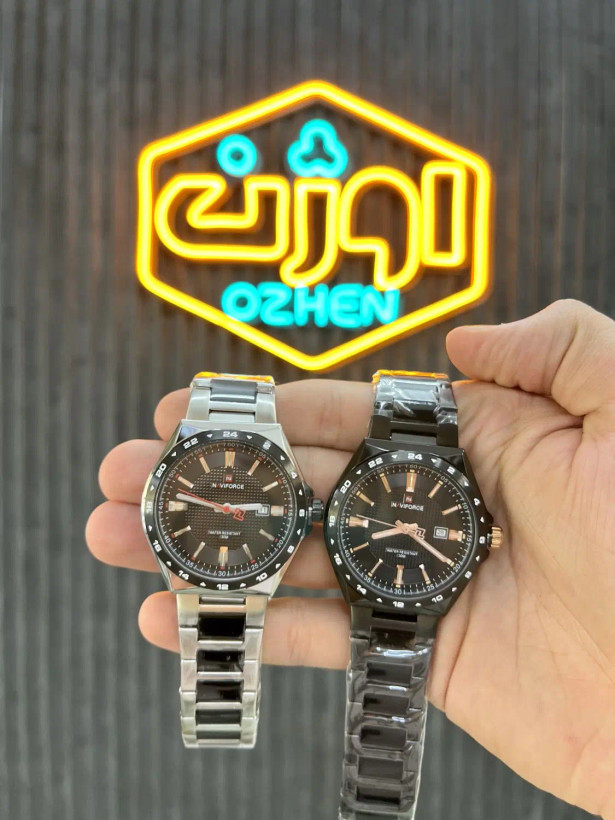 ساعت مچی نیوی فورس مشکی NAVIFORCE NF9266