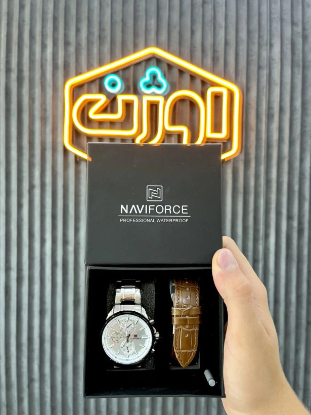 ساعت مچی نیوی فورس NAVIFORCE NF9089 + بند چرم