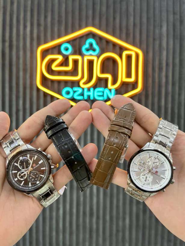 ساعت مچی نیوی فورس NAVIFORCE NF9089 + بند چرم