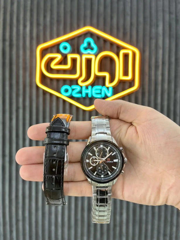 ساعت مچی نیوی فورس NAVIFORCE NF9089 + بند چرم