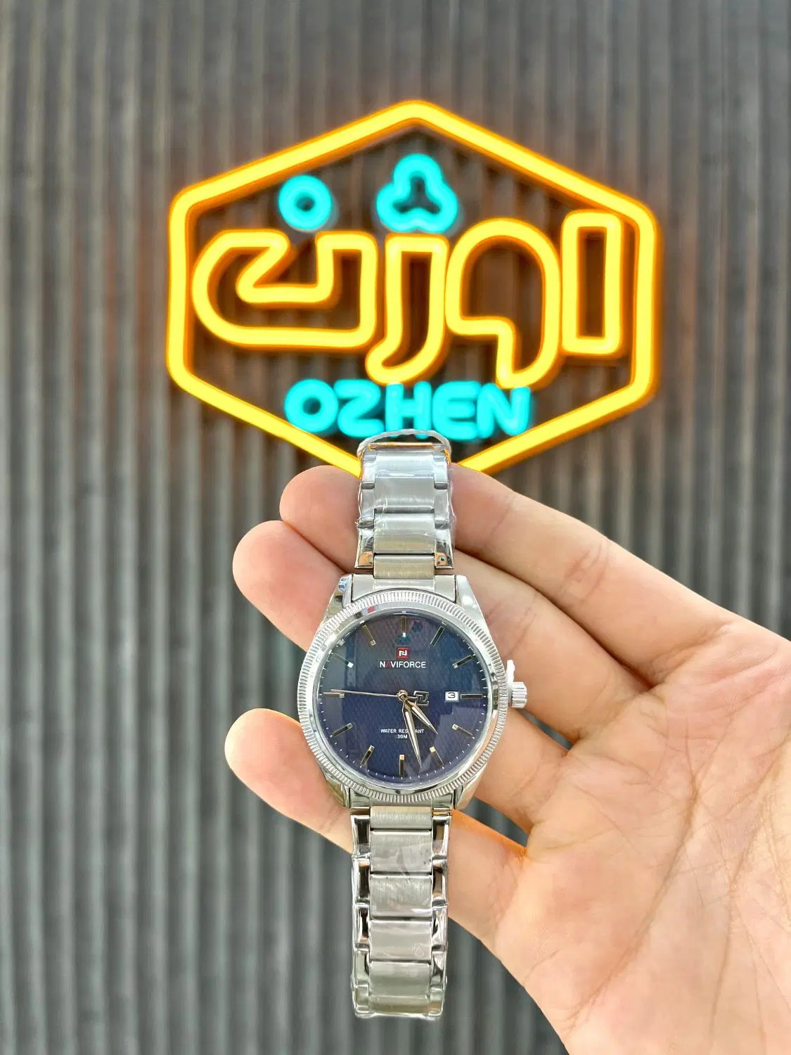 ساعت مچی نیوی فورس فلزی NAVIFORCE NF9276