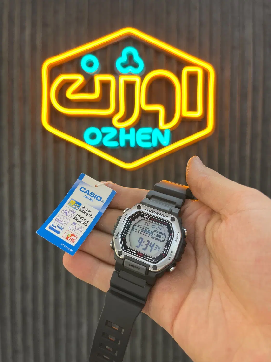 ساعت مردانه کاسیو مدل CASIO-MWD-110H-1AV (گارانتی یکساله)