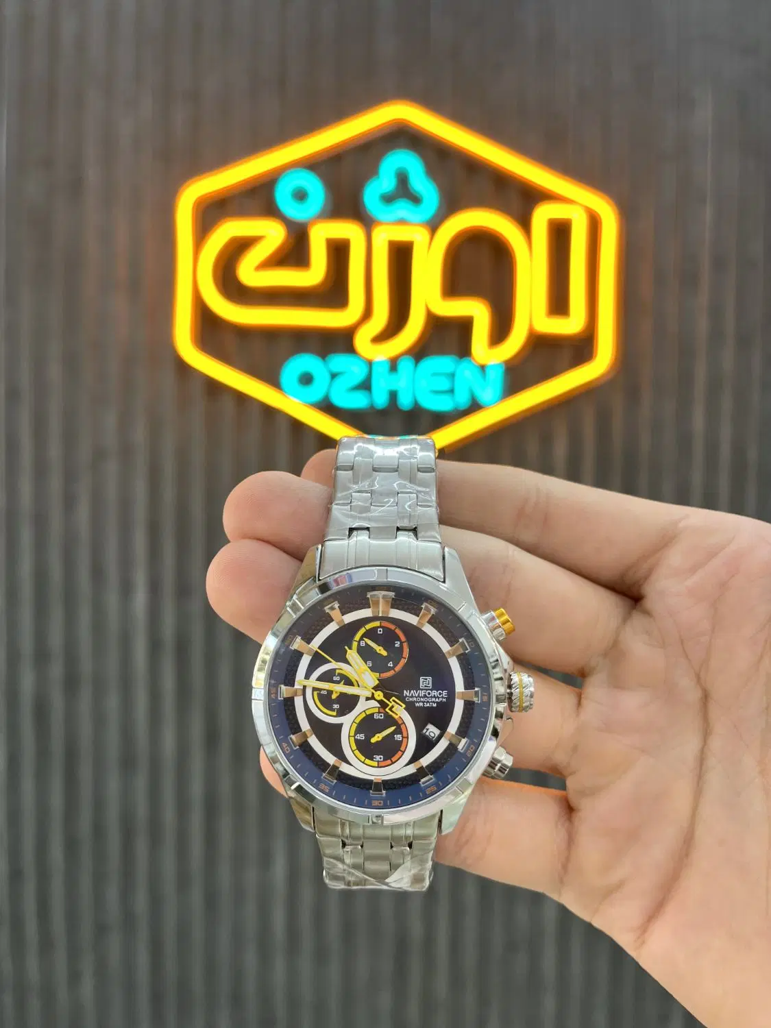 ساعت مچی نیوی فورس NAVIFORCE NF8046 (یکسال گارانتی کتبی موتور)