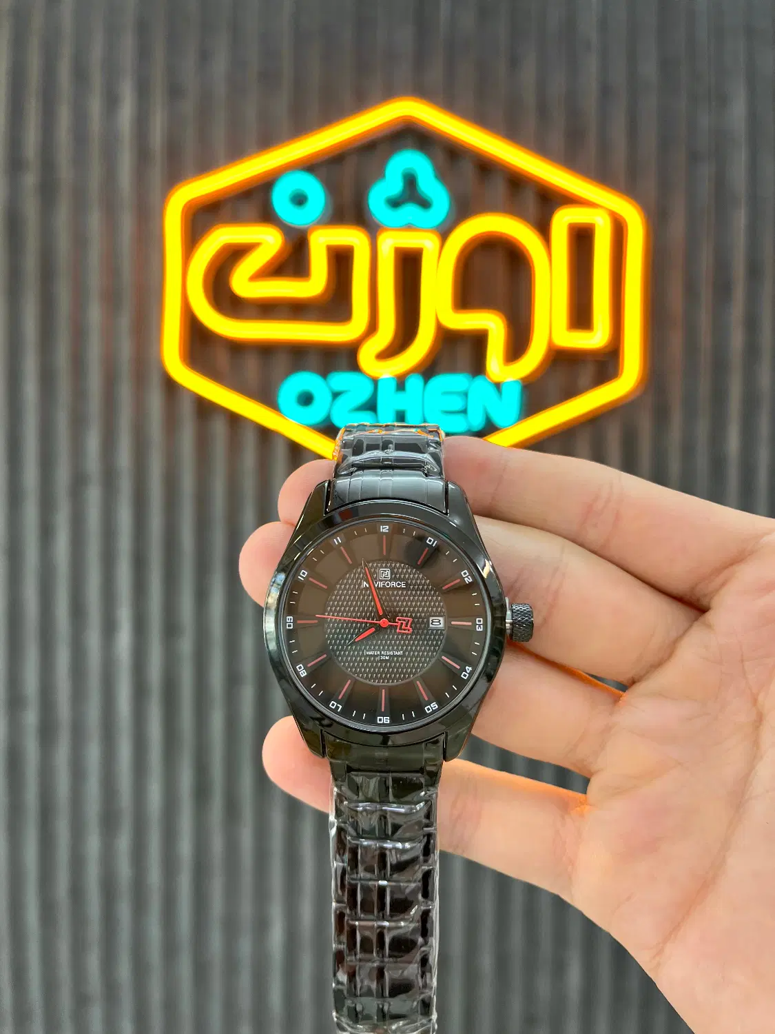 ساعت مچی عقربه ای نیوی فورس NAVIFORCE NF8032 (یکسال گارانتی کتبی)